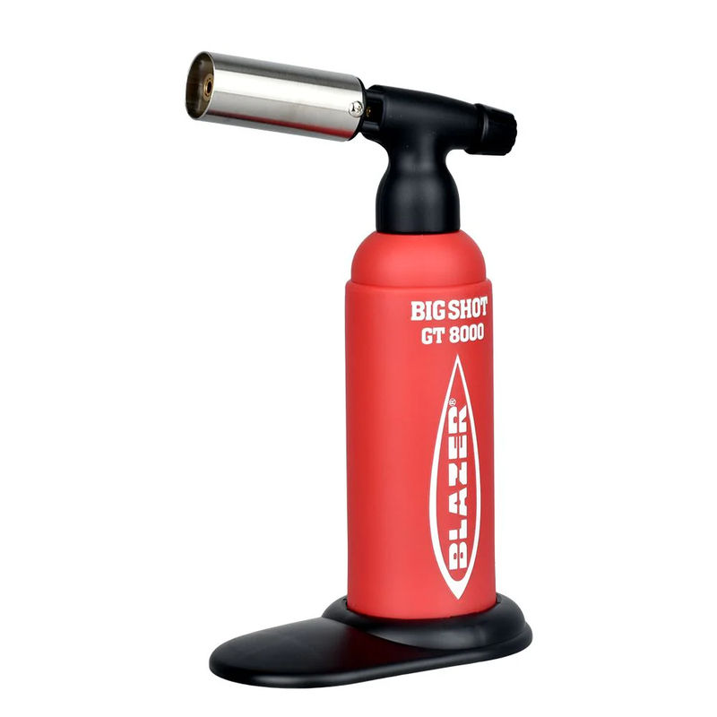 Blazer Big Shot GT8000 Torch Lighter - Style:LE Red + Glow Logo