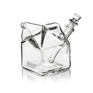 Grav® Milk Carton Bubbler ? - Color:Clear