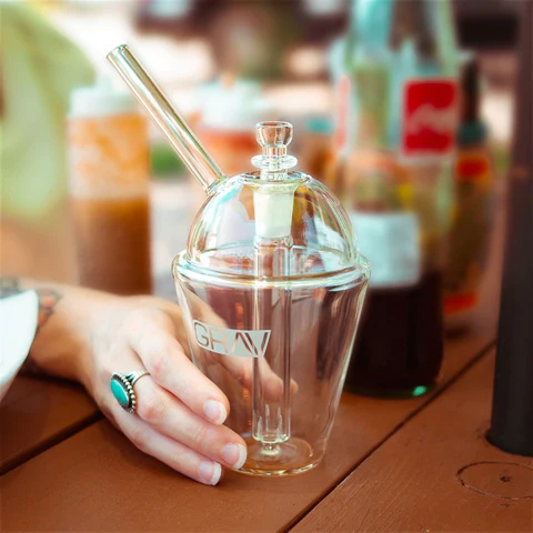 Grav Slush Cup Bubbler Bong