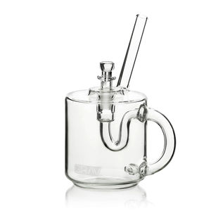 Grav® Coffee Mug Water Pipe ☕️ - Color:Clear