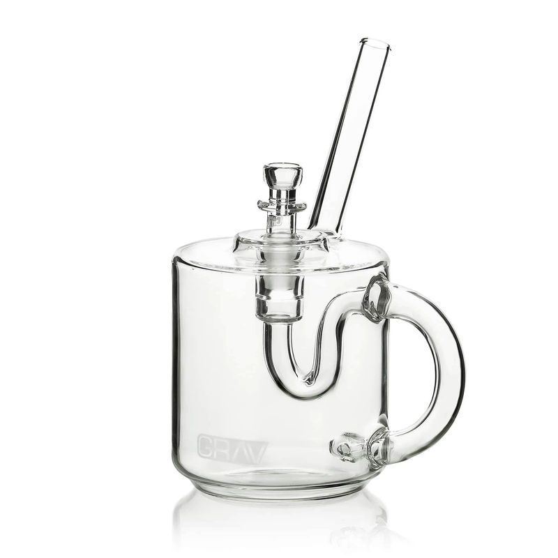 Grav® Coffee Mug Water Pipe ☕️ - Color:Clear