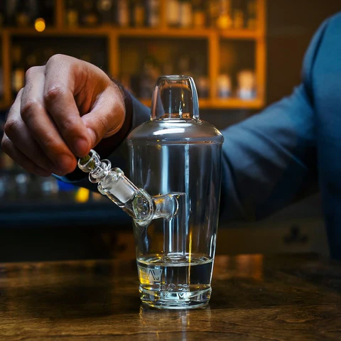 Grav Martini Shaker Bubbler