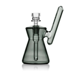 Grav® Hourglass Pocket Bubbler - Color:Smoke
