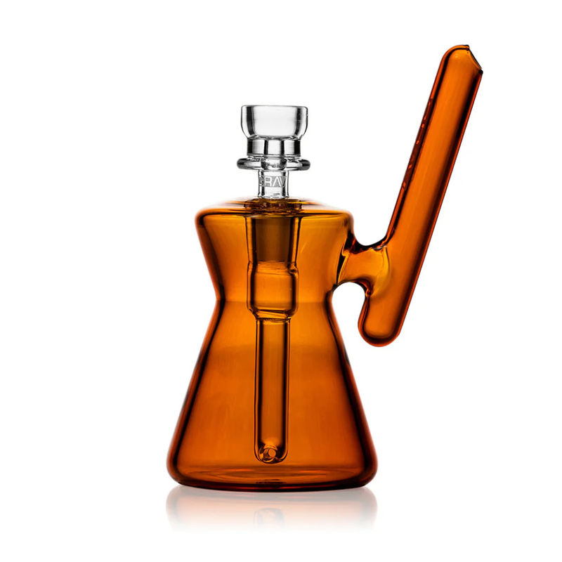 Grav® Hourglass Pocket Bubbler - Color:Amber