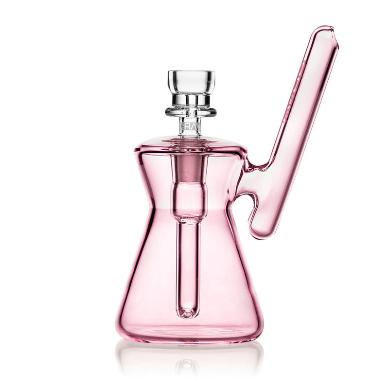 Grav® Hourglass Pocket Bubbler - Color:Pink