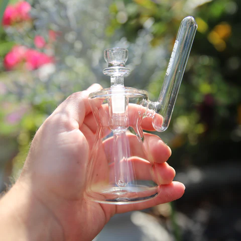 Grav Hourglass Pocket Bubbler