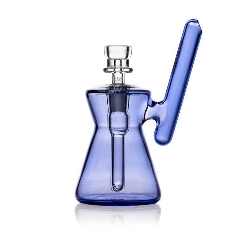 Grav® Hourglass Pocket Bubbler - Color:Light Cobalt