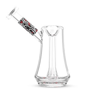 K. Haring 6.5” Upright Bubbler Pipe - Color:Multi-Color