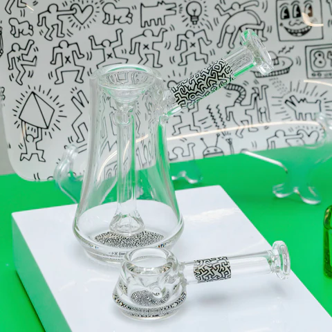 K. Haring Upright Bubbler