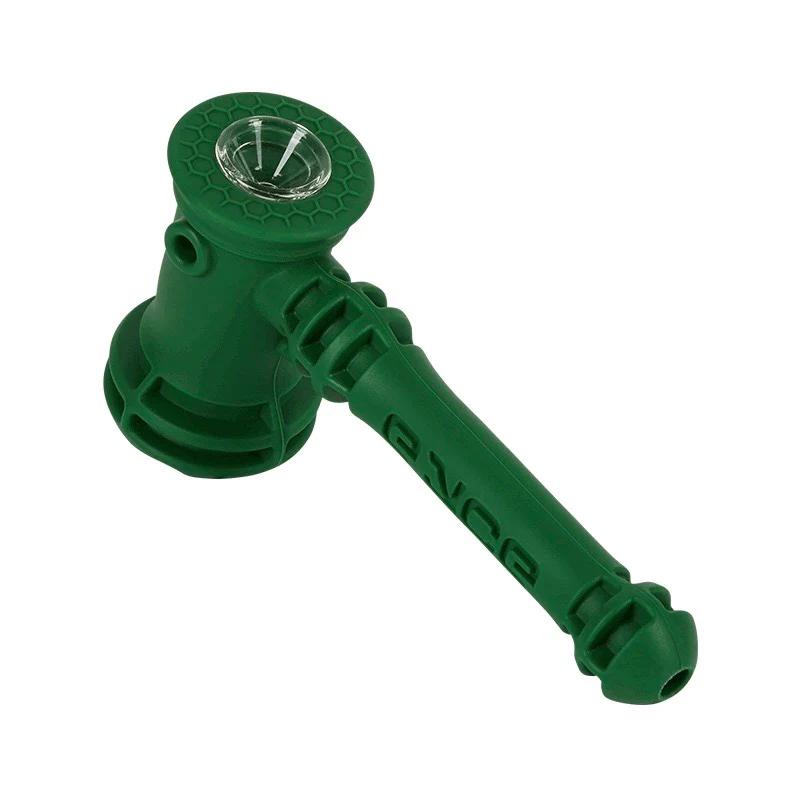 Eyce Indestructible Hammer Bubbler - Color:Dark Green
