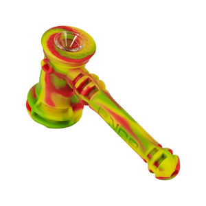 Eyce Indestructible Hammer Bubbler - Color:Rasta