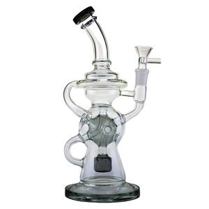 CaliConnected 5.8" Percolated Recycler Mini Bong