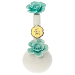 My Bud Vase Rosette Water Pipe - Color:Aqua