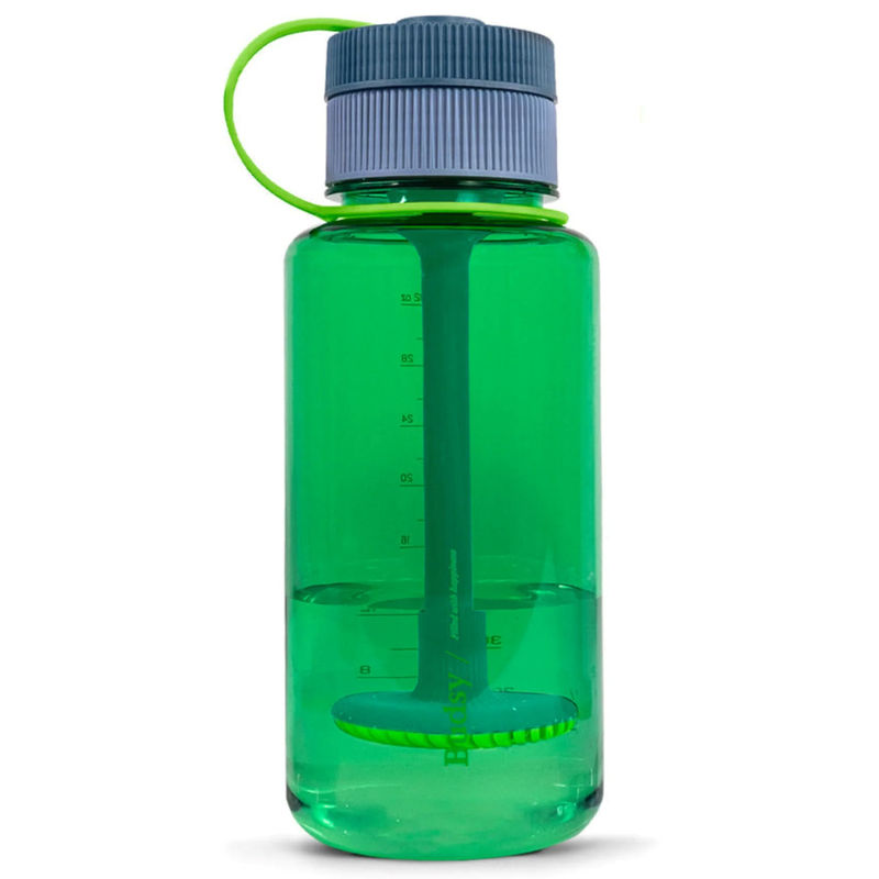 Puffco Budsy Water Bottle Bong - Color:Emerald