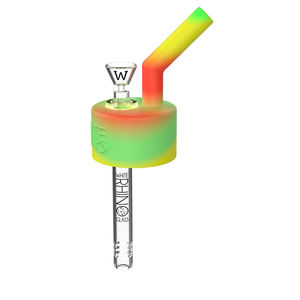 White Rhino Instant Water Pipe Can Adapter - Mask Color:Rasta