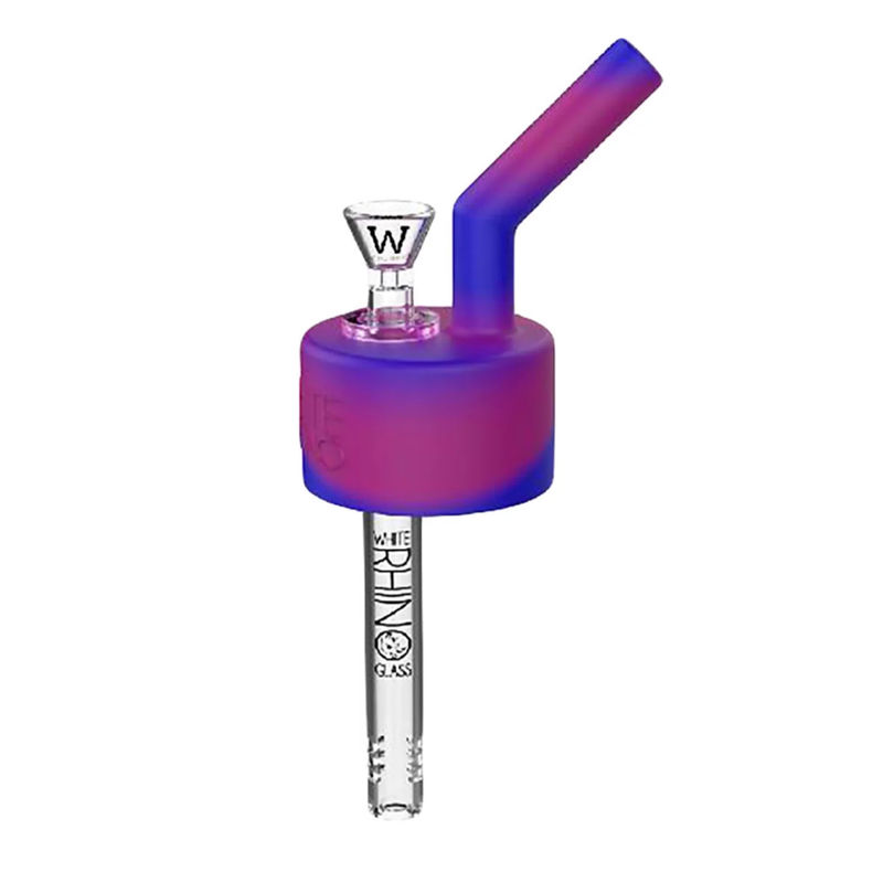 White Rhino Instant Water Pipe Can Adapter - Mask Color:Blue & Purple