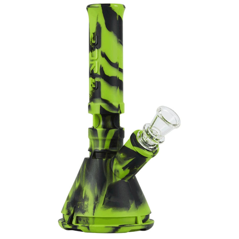 Eyce Silicone Mini Beaker Bong - Color:Creature Green