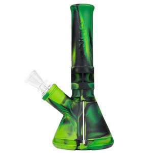 Eyce Silicone Mini Beaker Bong - Color:Jungle
