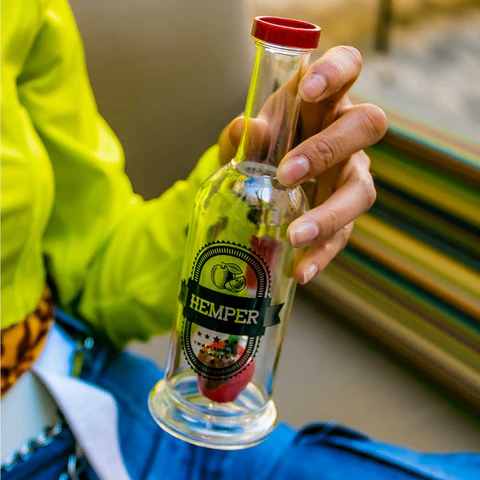 Hemper “Apple in a Bottle” Mini Bong