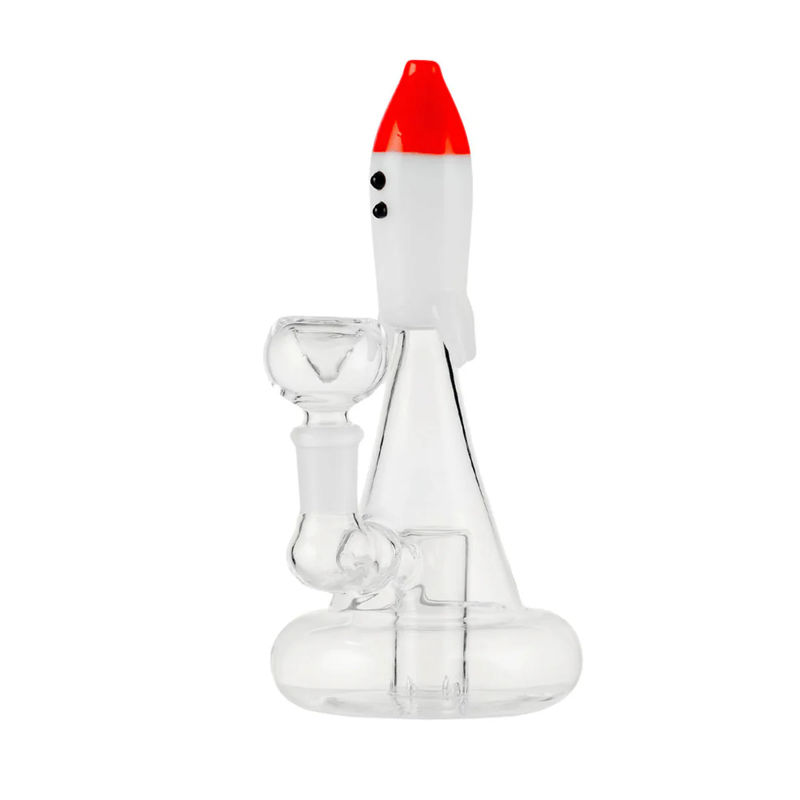 Hemper Blast Off Rocket Beaker Bong ? - Style:Red Standard (7.5” inches)