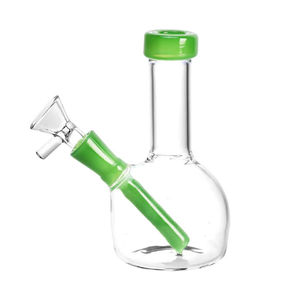 CaliConnected 5.5” Dome Mini Beaker Bong - Color:Green