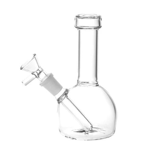 CaliConnected 5.5” Dome Mini Beaker Bong - Color:Clear