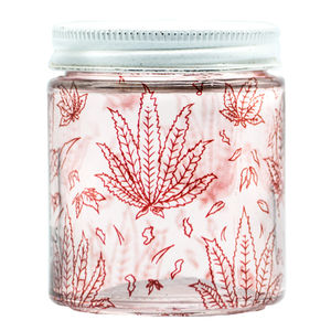 Cirrus Glass Stash Jar - Style:Red Sativa