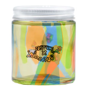 Cirrus Glass Stash Jar - Style:Fortune