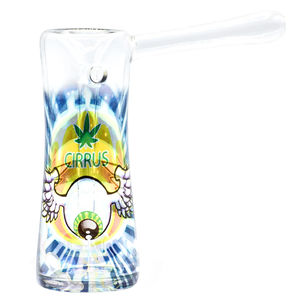 Cirrus Glass Bubbler - Style:Smoke On Water