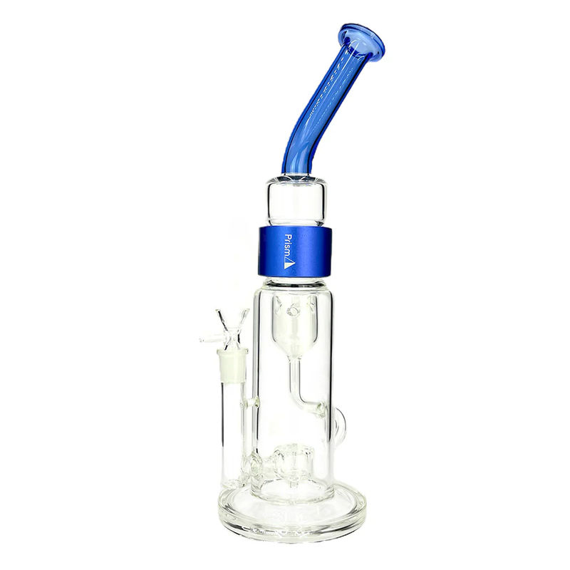 Prism Pipes 12.5” Klein Incycler Bong - Color:Sapphire & Blue