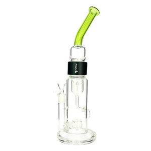 Prism Pipes 12.5” Klein Incycler Bong - Color:Slime Green & Black
