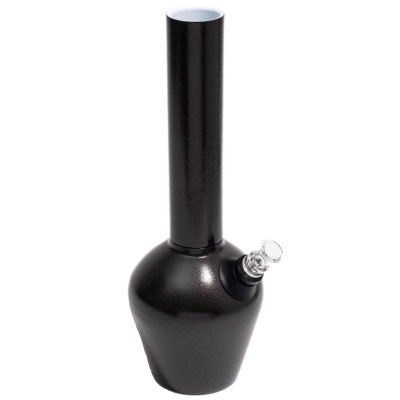 Chill Steel Pipes 13” Double-Wall Insulated Bong - Color:Limited Edition - Black Armored