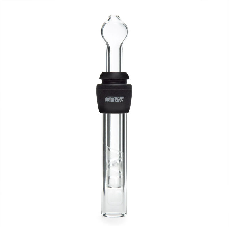 Grav® Glass Blunt w. Silicone Grommet - Color:Black