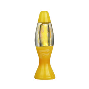 Pulsar 3” Lava Lamp Chillum Pipe - Color:Yellow