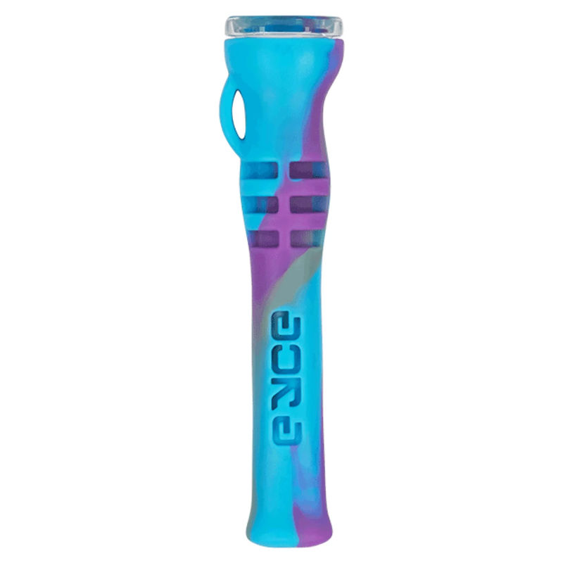 Eyce Shorty Indestructible Silicone Taster Pipe - Color:Mermaid Purple