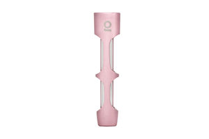 Ongrok Aluminum and Glass Chillum Pipe - Color:Pink