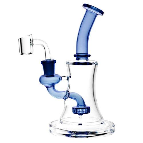 CaliConnected 8” Disc Perc Rig - Color:Blue