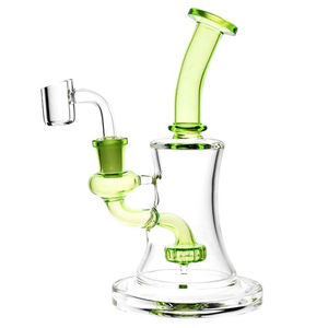 CaliConnected 8” Disc Perc Rig - Color:Green