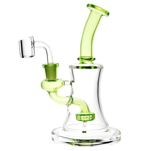 CaliConnected 8” Disc Perc Rig - Color:Green