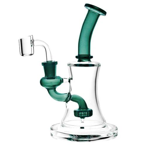 CaliConnected 8” Disc Perc Rig - Color:Teal