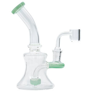 CaliConnected 7” Hourglass Dab Rig ?? - Color:Emerald (Green)