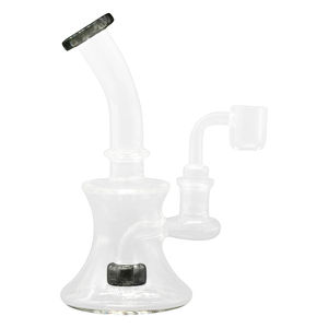 CaliConnected 7” Hourglass Dab Rig ?? - Color:Smoke