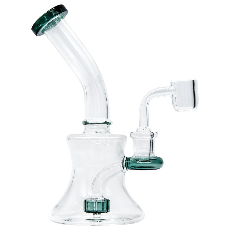 CaliConnected 7” Hourglass Dab Rig ?? - Color:Teal