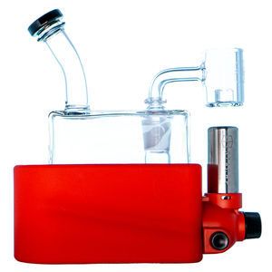 Stache Products RiO Matte Dab Rig Kit - Color:Matte Red