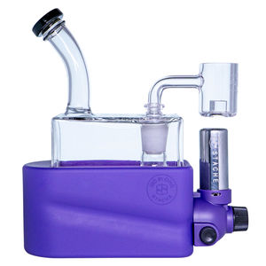Stache Products RiO Matte Dab Rig Kit - Color:Matte Purple