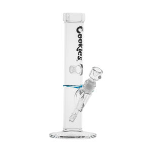 Cookies 13” Original Straights Water Pipe - Color:Black