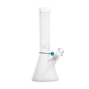 Cookies 14” V Beakers Water Pipe - Color:Clear