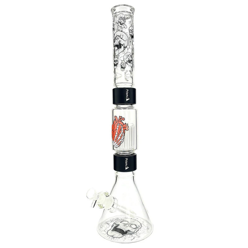 Prism Pipes Skull Beaker Bong - Style:Tree Perc (20" inches)
