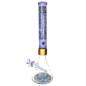 Prism Pipes 18” Pretty Done Beaker Bong - Style & Color:Premium (Grape)