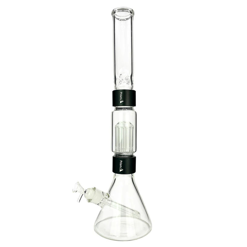 Prism Pipes 19” Tree Perc Beaker Bong - Color:Black